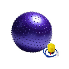 Rezina tikanlar bilan fitnes uchun fitbol 